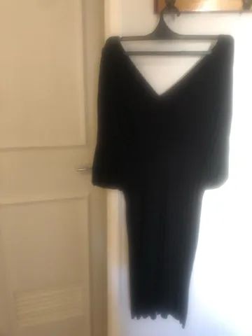 Vestido de malha preto  - Foto 5