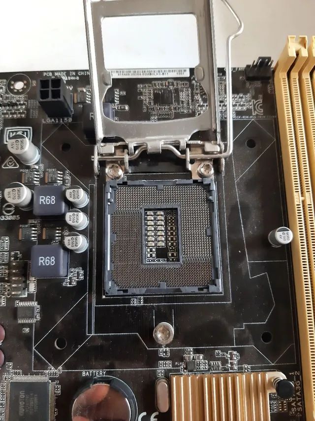Kit placa mae +placa de video gtx 960 2gb ssc e processador