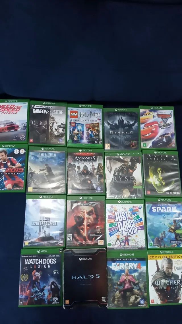 Jogos xbox one - Videogames - Atuba, Curitiba 1254181215