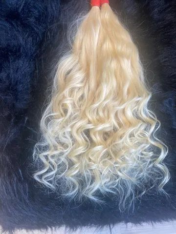 Cabelo loiro vietnamita de 65 e 75cm  - Foto 5