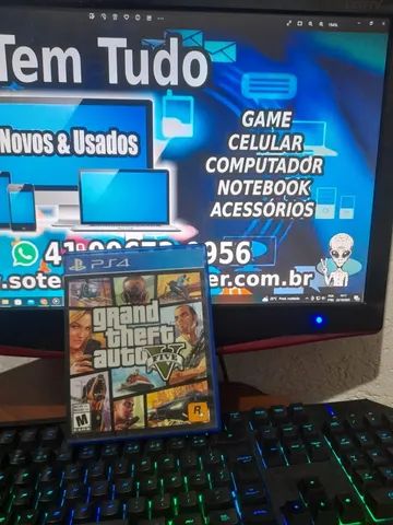 Gta 5 Gta V Ps4 Pronta Entrega Em Português Mídia Física - rokstar