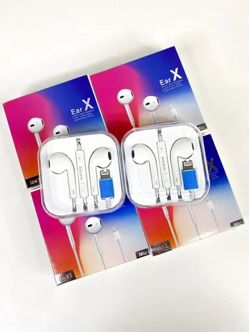 Fone de Ouvido Com fio Para IOS