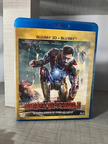 coleção trilogia blu ray iron man homem de ferro - Foto 4