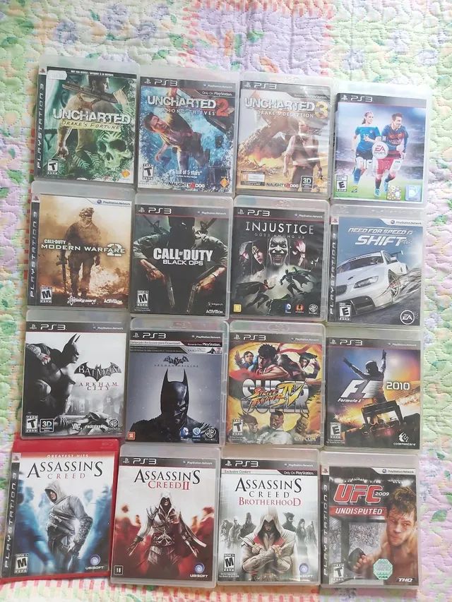 Jogos de Ps3 a partir de R$35 envio pelos correios, infantil