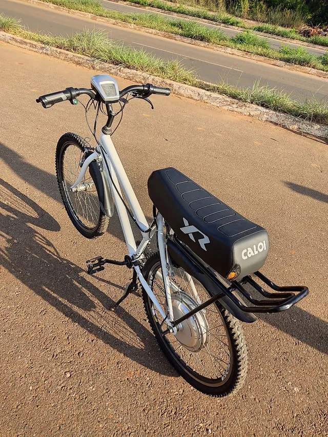 Bicicleta Elétrica Scooter Brasil 800W Aro 26 Garfo Fixo Com