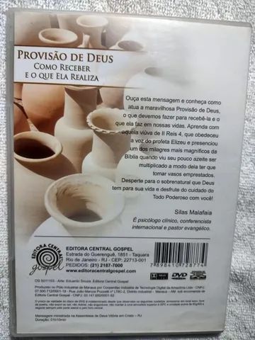 Dvd Pregação Pastor Silas Malafaia: Provisão De Deus, Como Receber - Foto 2