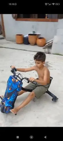 Drift triciclo eletrico infantil para crianças 120W