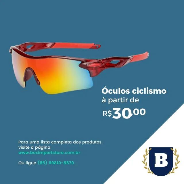 Visão Imbatível: Óculos de Ciclismo Red para Performance Máxima