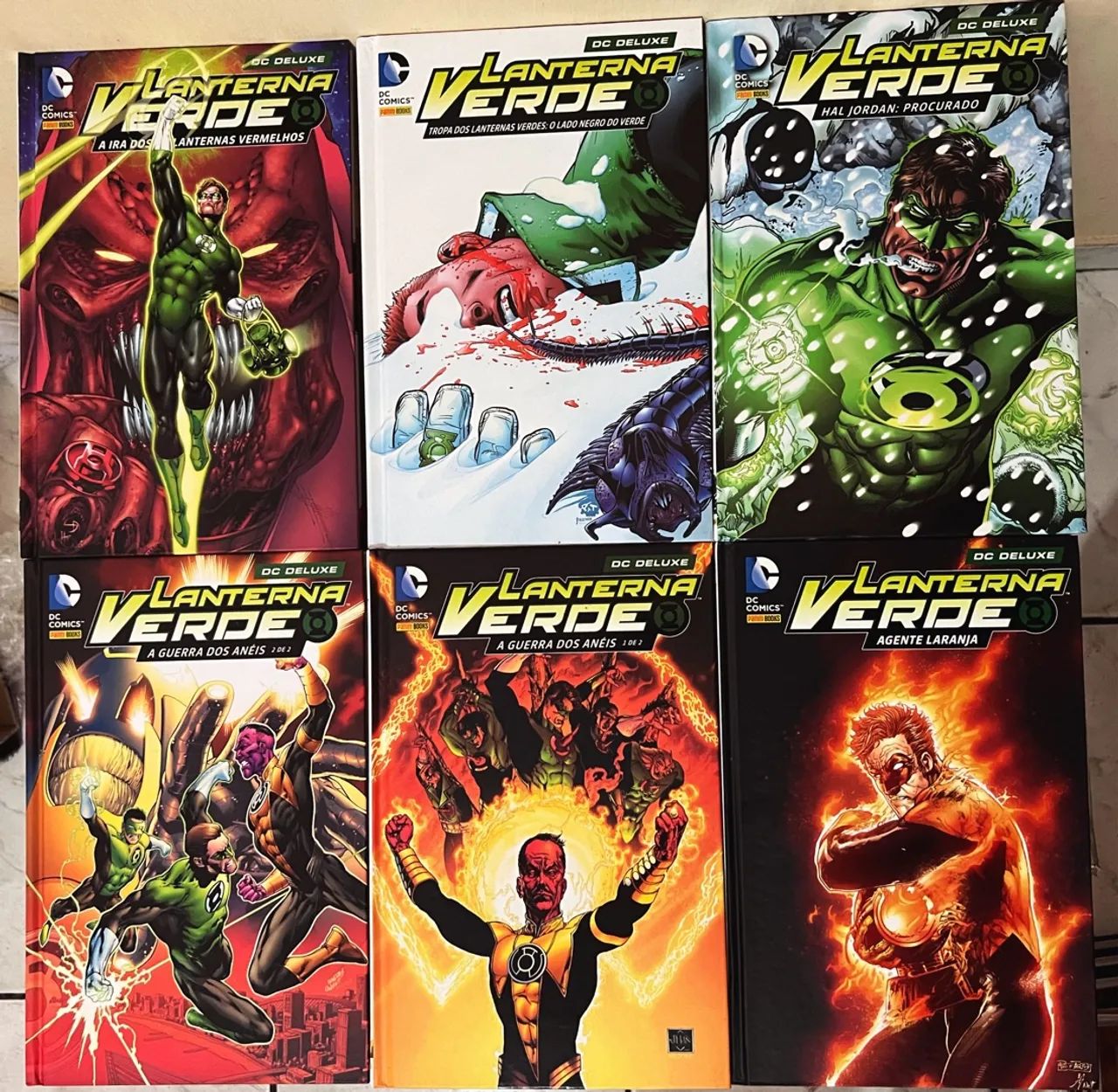 Lanterna verde deluxe 6 volumes