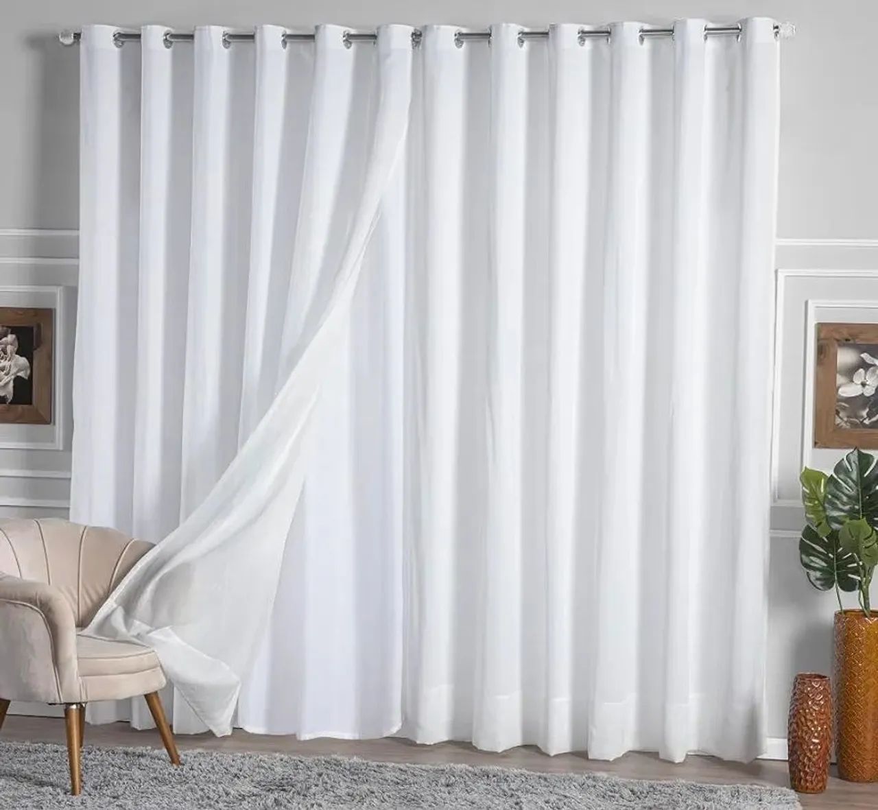 Cortinas corta luz blecaute  - Foto 5