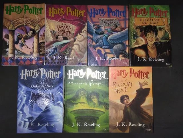 Kit livros Harry Potter