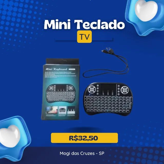 mini teclado - Black Friday - Presente de Natal