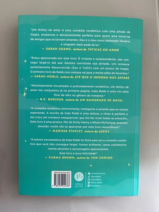 Livro: Um feitiço de amor - Foto 2