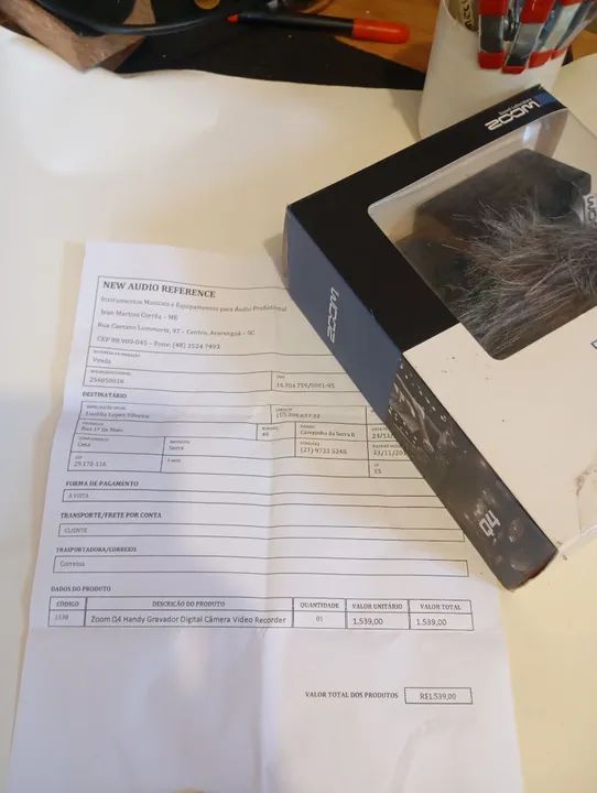 Zoom Q4 Handy Gravador Digital Câmera Video Recorder Câmeras e