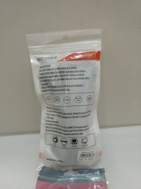 Cabo força tv fonte universal monitor etc.. - Foto 3