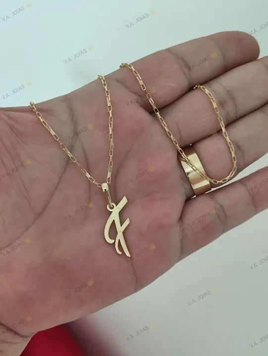 Cordão e Pingente em Moeda Antiga  - Foto 2