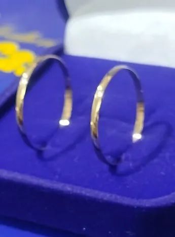 Par Alianças Ouro 18 Kilates 1,50 2 mm 