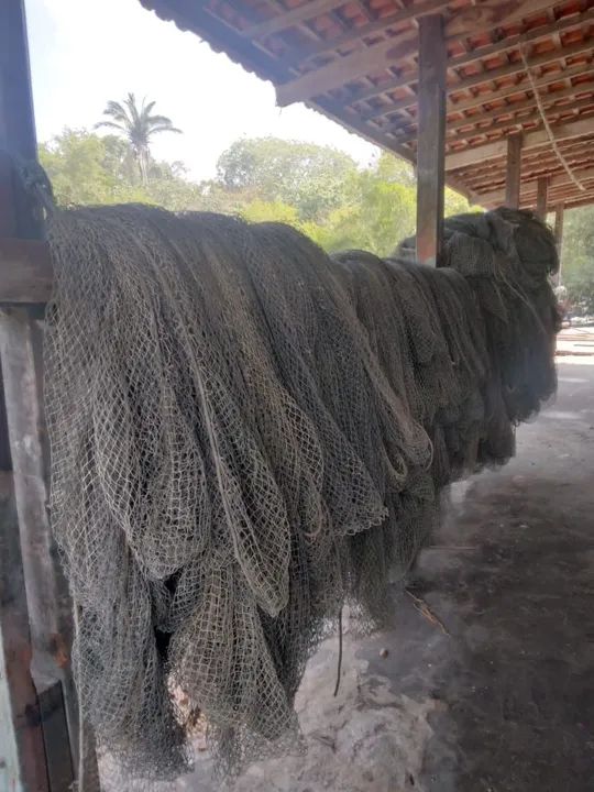 Rede de pesca - ótimo estado!