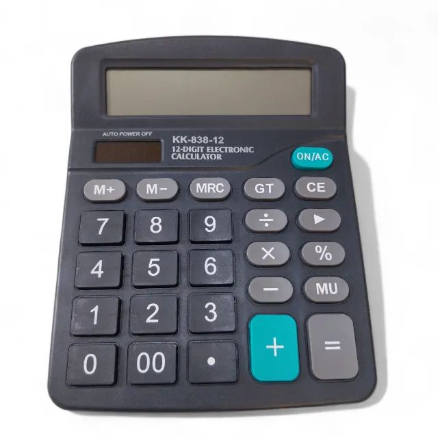CALCULADORA ELETRONICA KK-838 12 DIGITOS