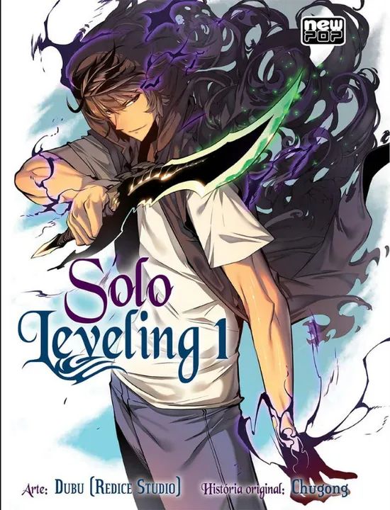 Solo Leveling Vols. 1 e 2 + Novel Vol. 1