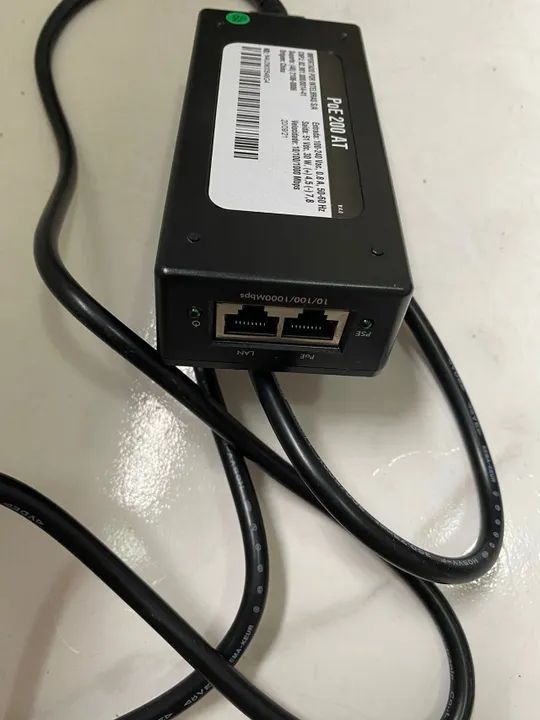 Injetor Conversor Intelbras PoE Ativo Gigabit Ethernet - PoE 200 AT - Foto 3