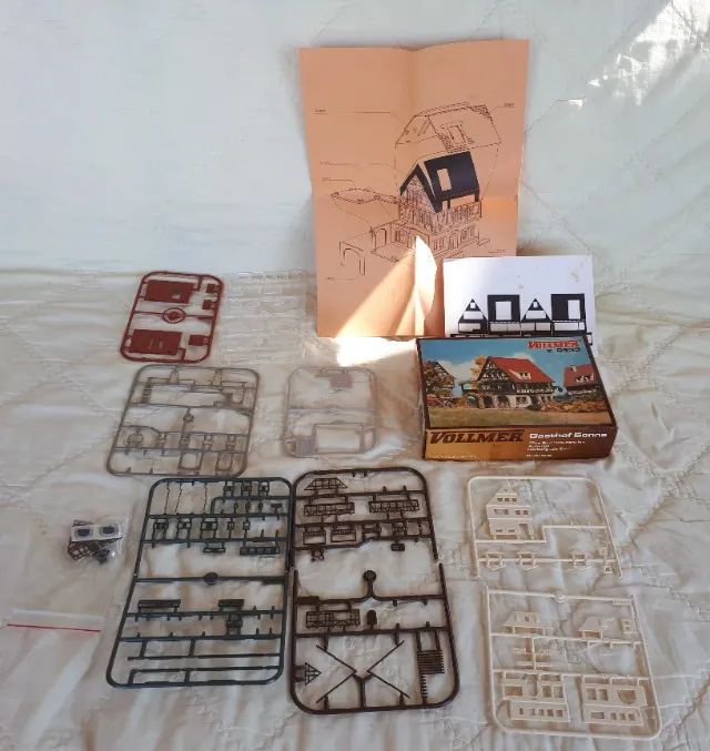 Kit Albergue alemão escala Z - Vollmer para ferromodelismo - Foto 2