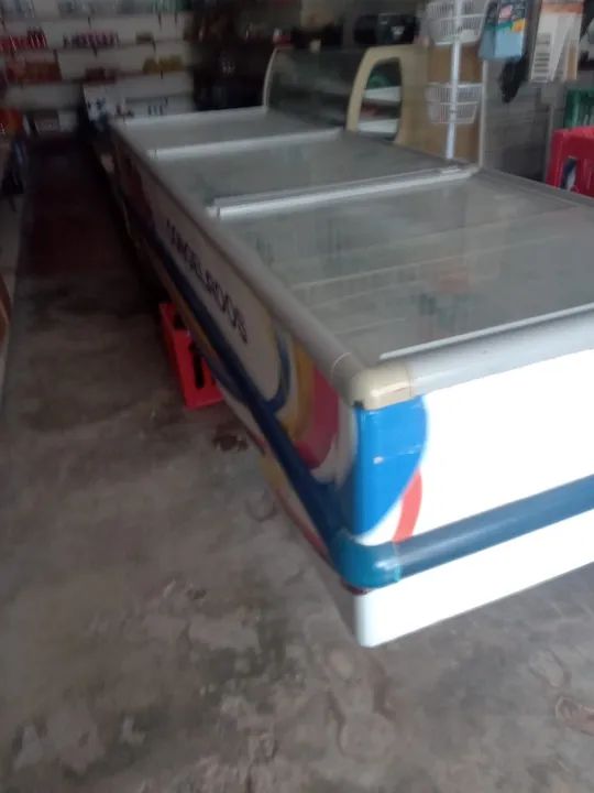 Freezer expositora ilha 