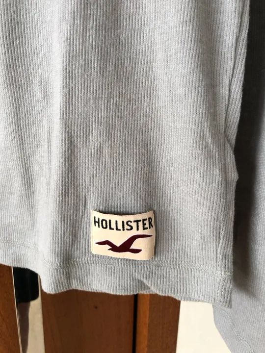 Blusa shops de frio hollister masculina