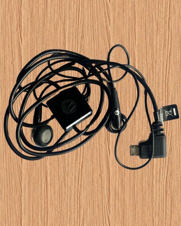 Fone de ouvido Motorola com entrada micro usb - Foto 2