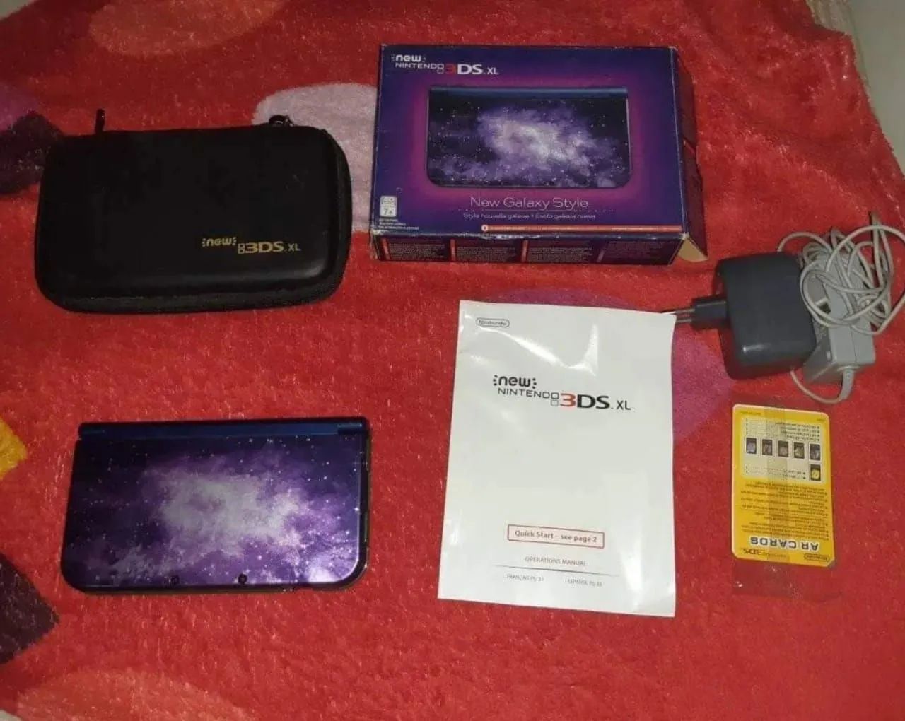 Nintendo 3DS XL New Galaxy Styl destravando
