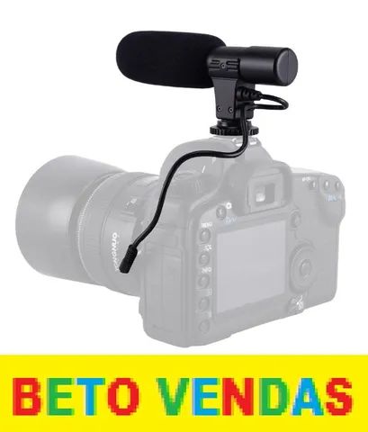 Microfone Direcional Para Celulares E Cameras