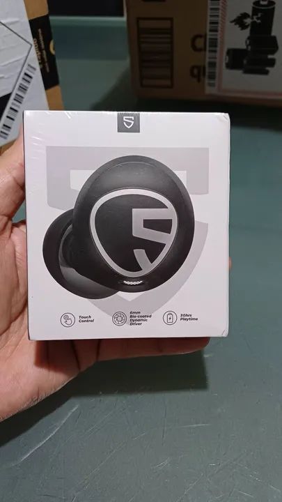 Fone de Ouvido Bluetooth Free2 Classic SoundPEATS TWS  original lacrado - Foto 2