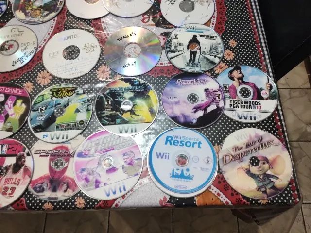 lote de jogos com case wii - Foto 5