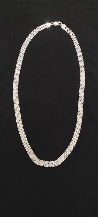 Cordão de Prata 925 estilo malha lindo 55 cm 
