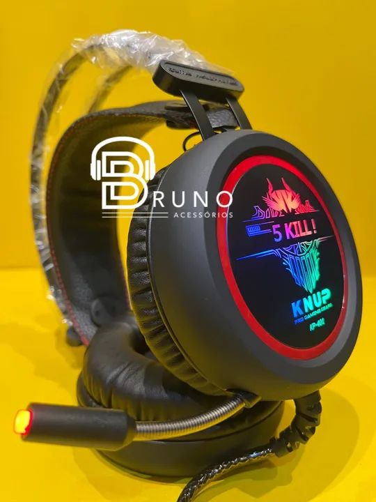 Headset Fone Gamer Knup 5Kill