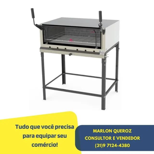 Forno Para Pizza a Gás 90x90 Progas Novo