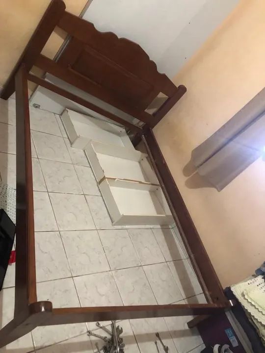 Cama de madeira Ypê  - Foto 2