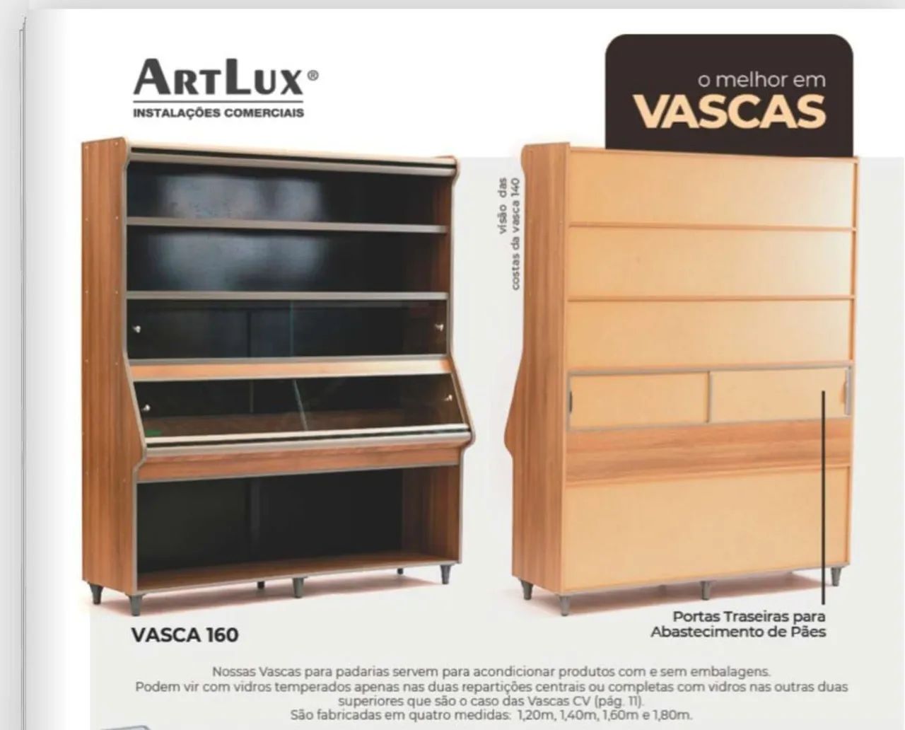 vasca para pães nova