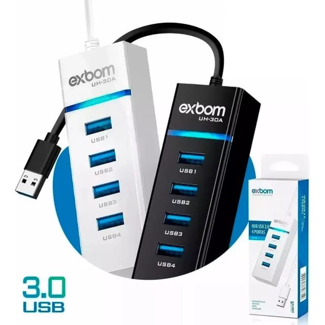 Hub Portas Usb para Notebook