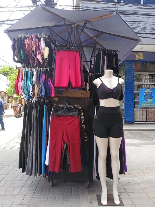 Banca - stand de roupa fitness no centro da cidade - Foto 2