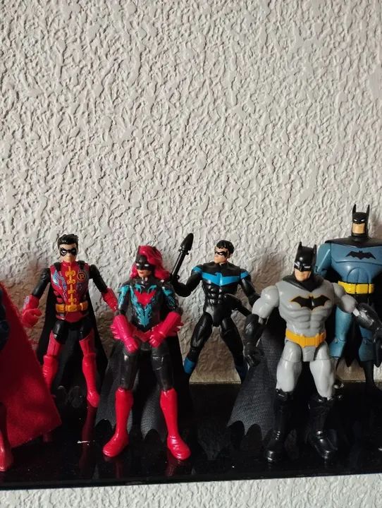 Lote de bonecos Batman, Superman DC - Foto 3