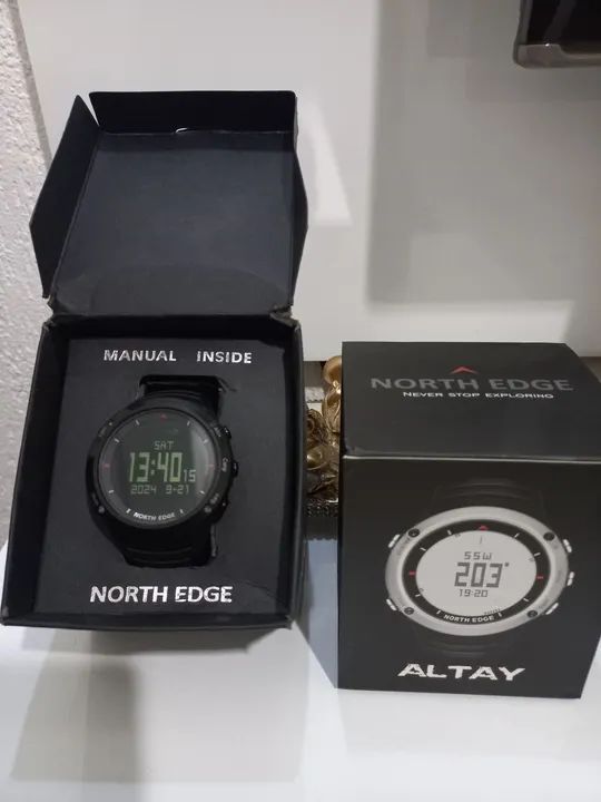 RELÓGIO NORTH EDGE - Altimetro + Barometro - Foto 6