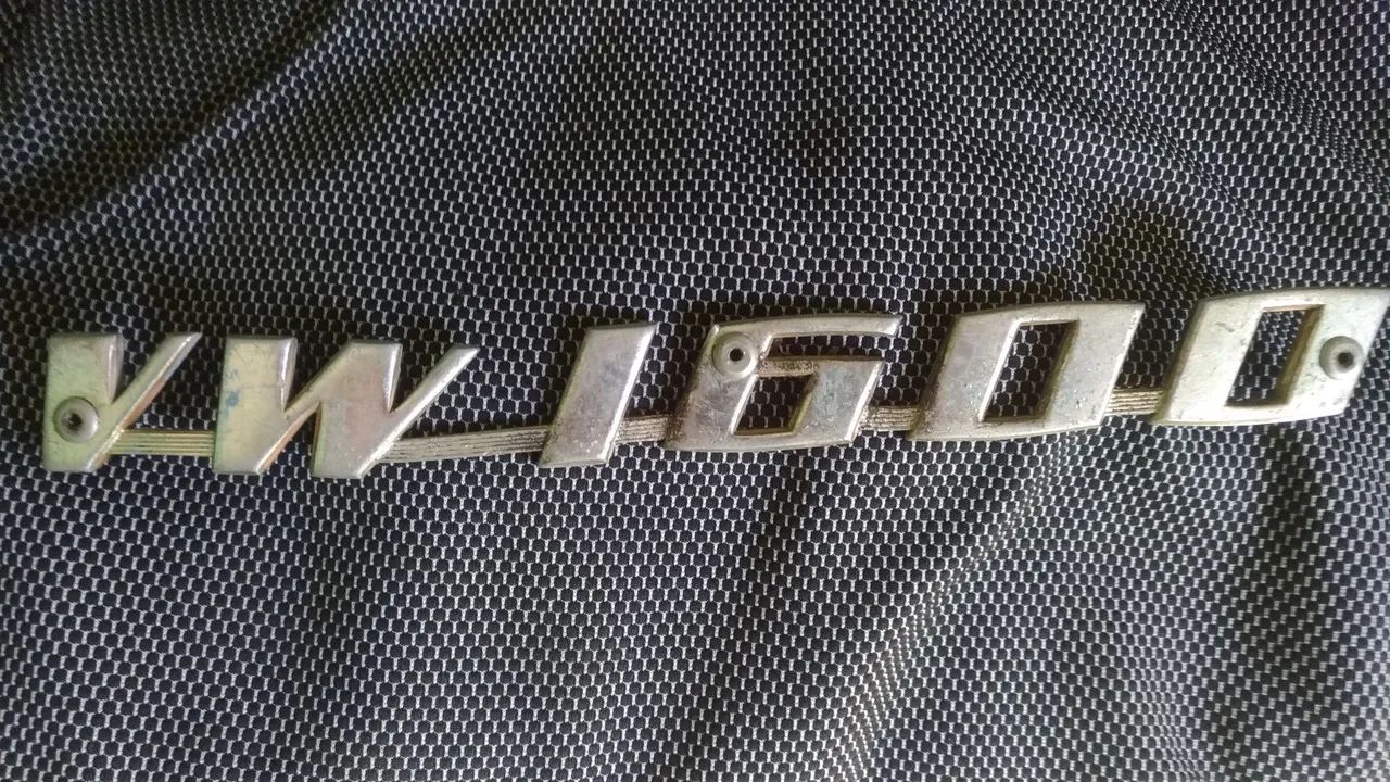 Emblema Antigo VW1600 Variant/TL - Foto 2