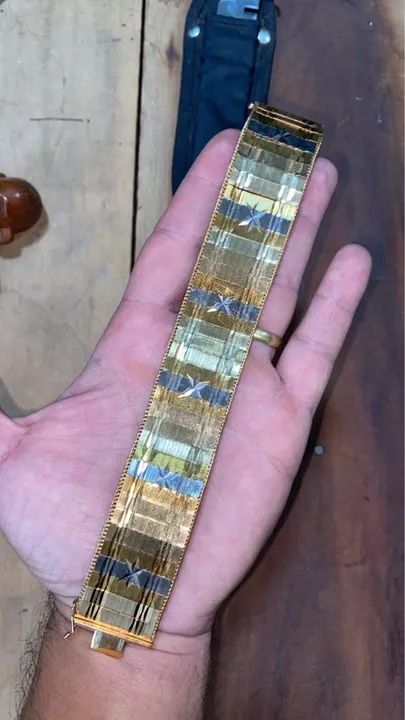 Bracelete ouro e platina  - Foto 2
