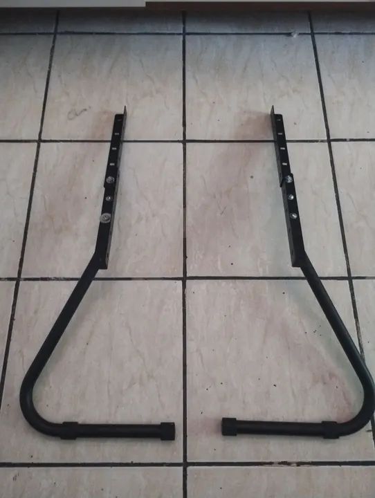 Base para tv 40 a 55 pol. Pé para TV Samsung, LG cor preto 