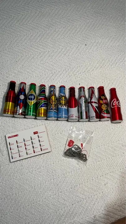 Coleção de minigarrafinhas  Coca-Cola