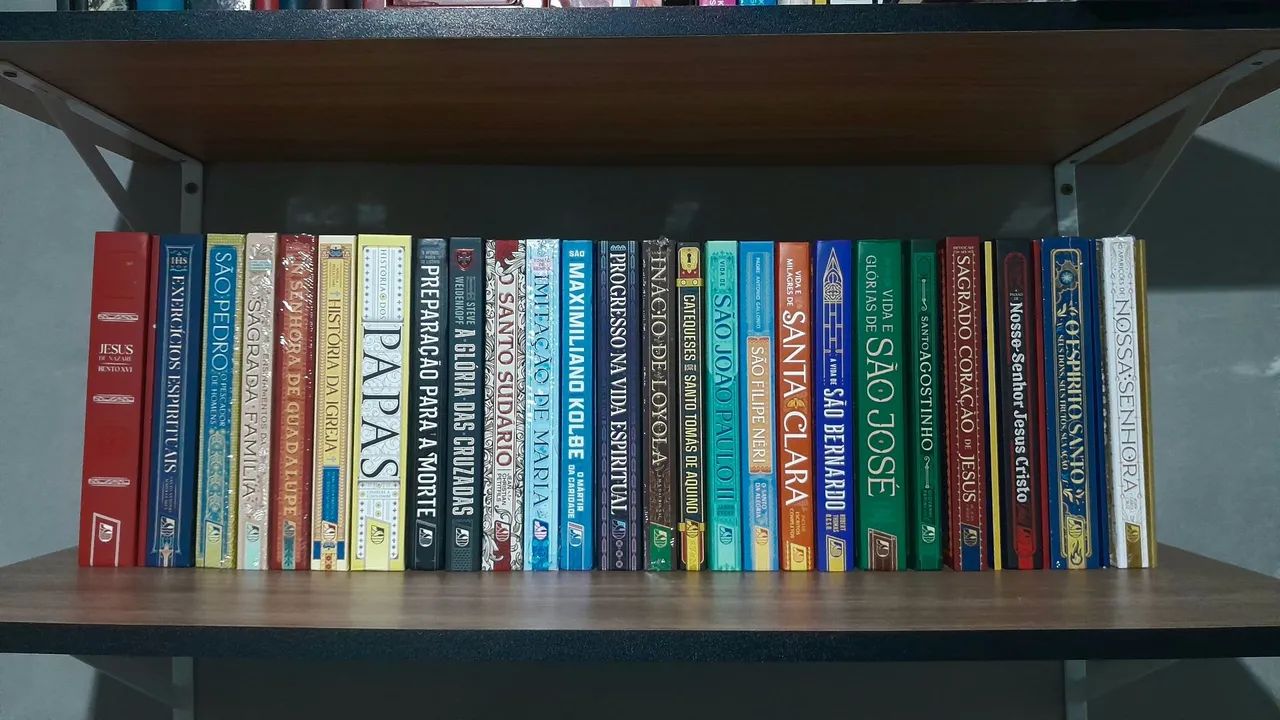 LIVROS CATÓLICOS DA MBC NOVOS E USADOS (UNIDADE) LEIA A DESCRIÇÃO 