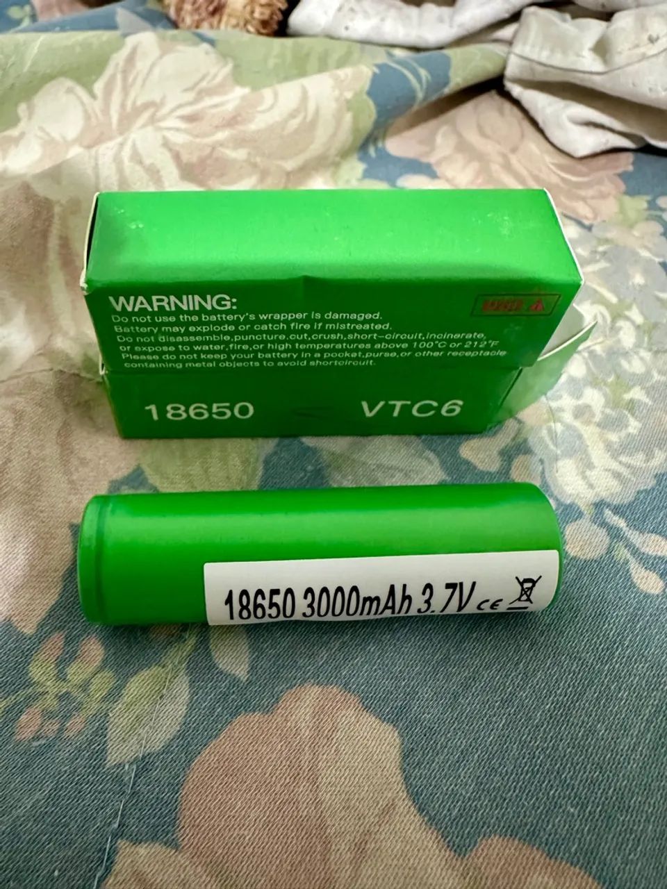 Bateria 18650 3000mAh 3.7V para dispositivos de streaming
