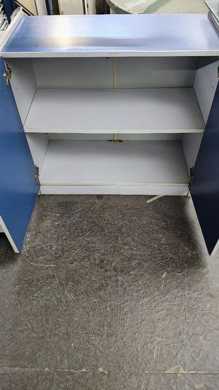 Armário Azul seminovo - Foto 3