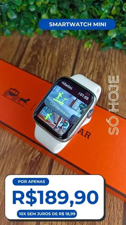 Smartwatch Mini -  - R$189,90